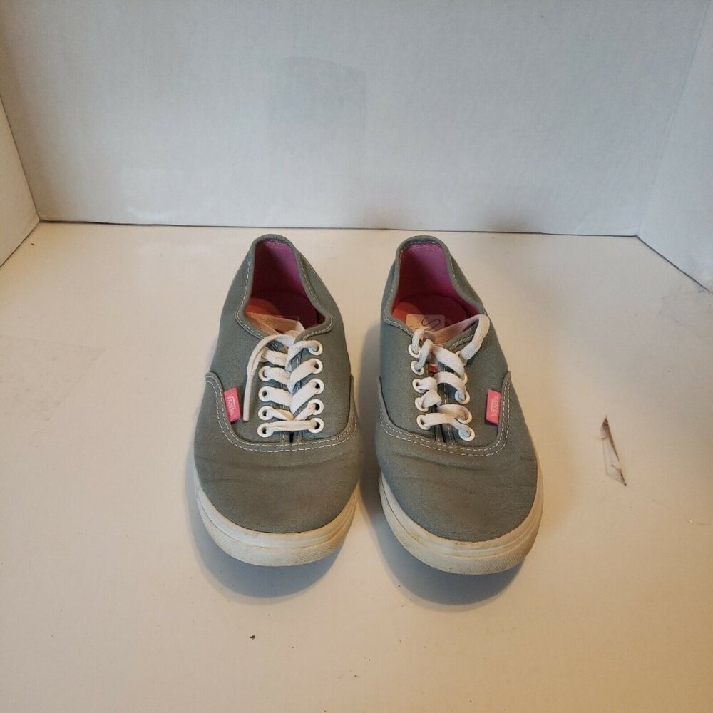 VANS Unisex Grey Lace Up TB4R Sneakers US W 5.5 / US M 4